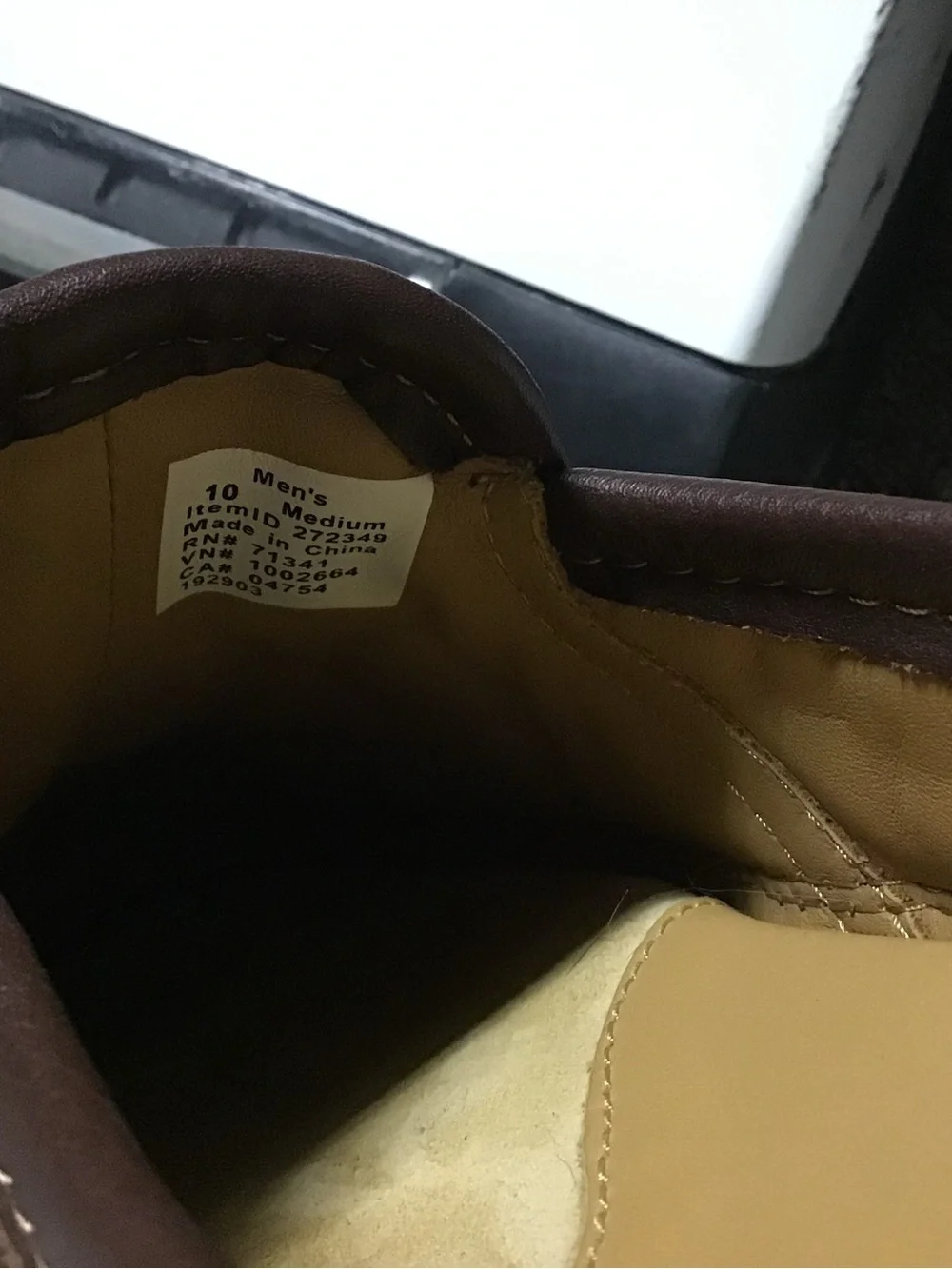 L.L. Bean Brown Leather Slip-On Loafers